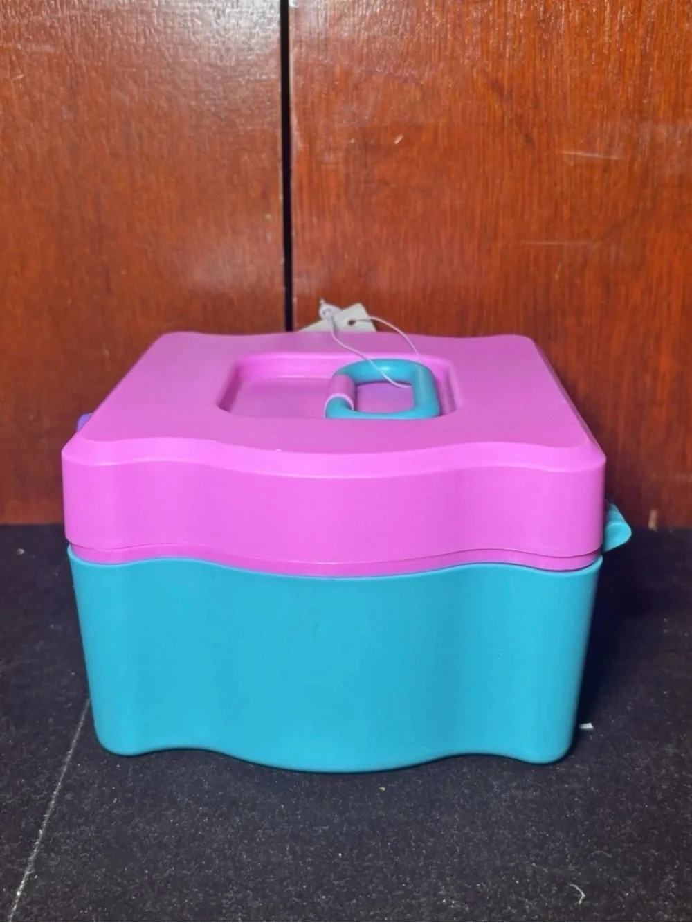 Pink & Teal Butterfly Toy Storage Box - Kids Toys